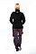 Кофта рабочая Neo Tools Woman Line, флисовая, 300г/м кв, на молнии, XL(42), черный