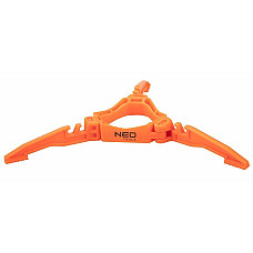Подставка для газовых баллонов Neo Tools, 21.5х2.1см, складная, зубчатые ножки, 0.03кг