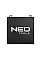 Портативное зарядное устройство солнечная панель Neo Tools, 120Вт, регулятор напряжения, USB-C и 2xUSB, 1316x762x15мм, IP64, кабель 5м, зажимы 