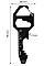 Брелок для ключів Neo Tools, 6в1