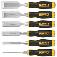 Стамеска DeWALT, 6-13-19-25-32-38мм, кейс набір 6шт