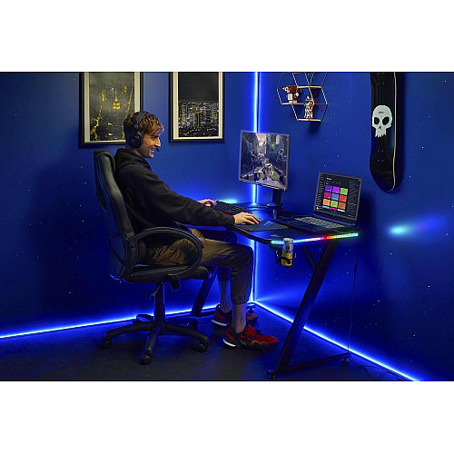 Стіл Acer Predator RGB (120x60 см), чорний
