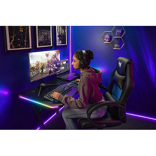 Стіл Acer Predator RGB (120x60 см), чорний