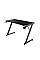 Стіл Trust GXT 709W LUMINUS, (120х74см), RGB, чорний