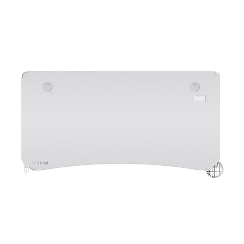 Стіл Trust GXT 709W LUMINUS, (120х74см), RGB, білий