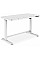 Стіл DIGITUS Electric Height Adjustable, 72-121cm, 3хUSB, білий