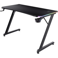 Стіл Trust GXT 709W LUMINUS, (120х74см), RGB, чорний
