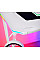 Стіл Trust GXT 709W LUMINUS, (120х74см), RGB, білий