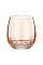 Набор стаканов низких ARDESTO Black Mars Amber 480мл, 2шт, стекло, золотистый