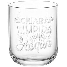 Склянка низька Bormioli Rocco Graphica, 395мл, скло, прозорий