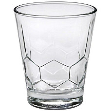 Набір склянок Duralex Hexagone, низьких, 300мл, h-90мм, 6шт, скло, прозорий