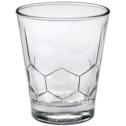 Набор стаканов Duralex Hexagone, низких, 300мл, h-90мм, 6шт, стекло, прозрачный