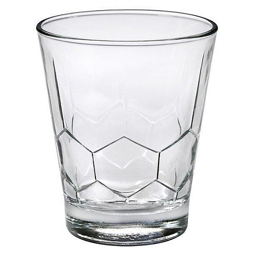 Набор стаканов Duralex Hexagone, низких, 300мл, h-90мм, 6шт, стекло, прозрачный