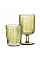 Набір склянок низьких ARDESTO 300мл, 2шт, скло, зелений