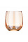 Набор стаканов низких ARDESTO Black Mars Amber 480мл, 2шт, стекло, золотистый