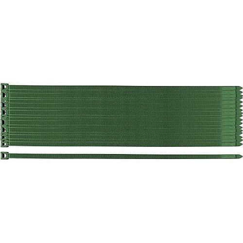 Хомут-стяжка Neo Tools, пластик, 7.6х380мм, зелений, 50шт