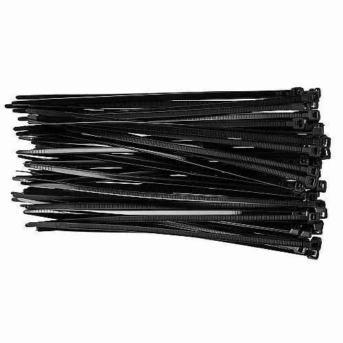 Хомут-стяжка Neo Tools, пластик, 4.8x200мм, черный, 75шт