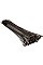 Хомут-стяжка Top Tools, пластик, 3.6x300мм, чорний, 100шт