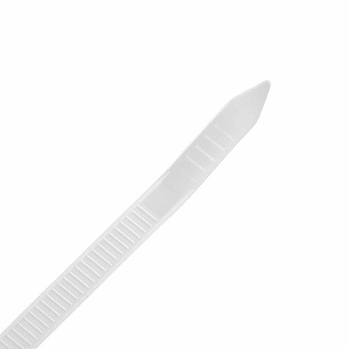 Хомут-стяжка TOPEX, пластик, 4.8х370мм, білий, 75шт