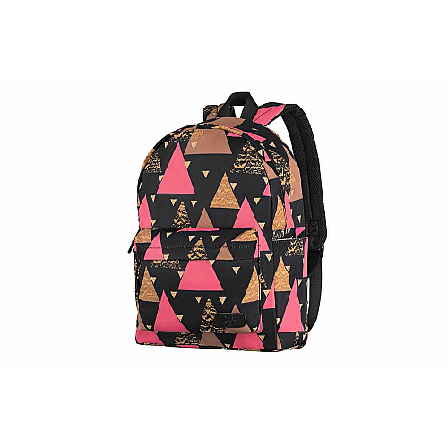 Рюкзак 2Е, TeensPack Triangles, черный