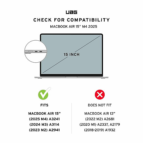 Чехол UAG для MacBook Air 15
