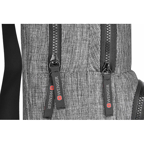 Рюкзак-слінг, Wenger Console Cross Body Bag, сірий