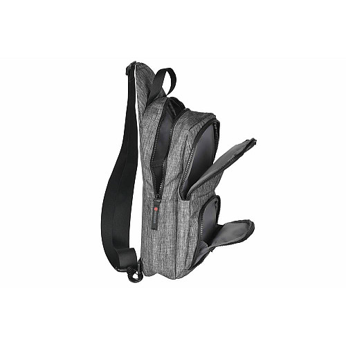 Рюкзак-слінг, Wenger Console Cross Body Bag, сірий