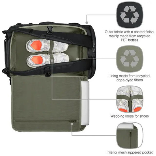 Дорожня сумка-рюкзак Wenger, UrbanOne Duffle backpack з відсіком для ноутбука 15.6