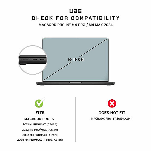Чохол UAG для MacBook Pro 16