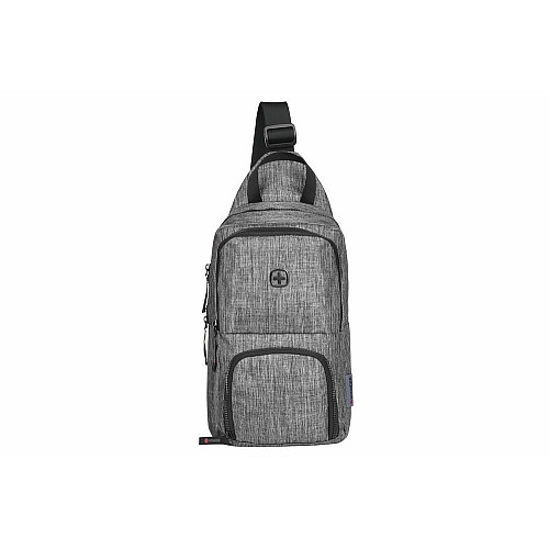 Рюкзак-слінг, Wenger Console Cross Body Bag, сірий
