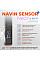 Рушникосушка Navin електрична Авангард Х, 800х480х71мм, Wi-Fi, сталь, чорний муар, ліве підключення