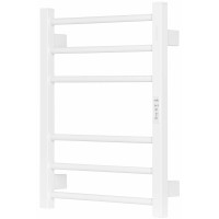 Рушникосушка ARDESTO електрична  Square-TR K, 570х430х80мм, таймер-регулятор, сталь, білий матовий