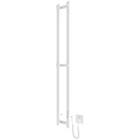 Рушникосушка Hygge Family електрична Slim, 1170х140х80мм, таймер-регулятор, сталь, білий матовий