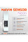 Полотенцесушитель Navin электрический Avalon, 800х480х104мм, таймер-регулятор, сталь, белый, левое подключение