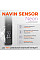 Полотенцесушитель Navin электрический Avalon, 800х480х104мм, таймер-регулятор, сталь, черный муар, правое подключение