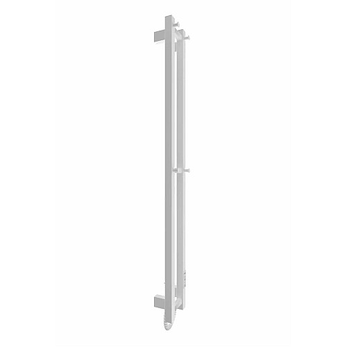 Полотенцесушитель Hygge Family электрический Slim, 1170х140х80мм, таймер-регулятор, сталь, белый матовый