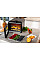 Сушарка для продуктів Gorenje 580Вт, піддонів - 6x1.5см, діаметр - 25см, макс - 75°С, дисплей, пластик+метал, чорний