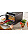 Сушарка для продуктів Gorenje 580Вт, піддонів - 6x1.5см, діаметр - 25см, макс - 75°С, дисплей, пластик+метал, чорний