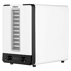 Сушарка для продуктів ARDESTO 550Вт, піддонів - 10+1x3см, макс - 70°С, сітка для ягід, пластик, білий
