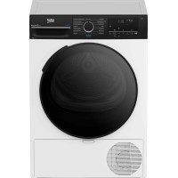 Сушильна машина Beko тепловий насос, 8кг, A++, 55см, дисплей, підсвітка барабану, пар, білий