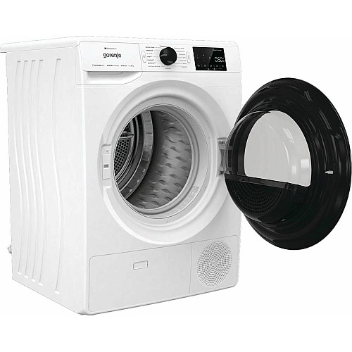 Сушильна машина Gorenje тепловий насос, 9кг, A++, 60см, дисплей, 16 програм, Wi-Fi, білий