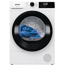 Сушильна машина Gorenje тепловий насос, 8кг, А++, 60см, дисплей, білий