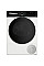 Сушильна машина Whirlpool тепловий насос, 9кг, A+++, 60см, дисплей, люк чорний, білий