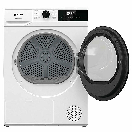 Сушильна машина Gorenje тепловий насос, 8кг, А++, 60см, дисплей, білий