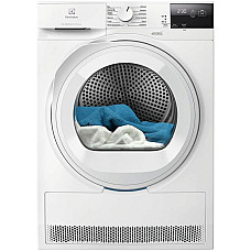 Сушильна машина Electrolux тепловий насос, 8кг, A++, 64см, дисплей, білий