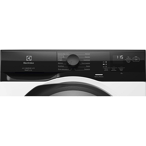 Сушильна машина Electrolux тепловий насос, 8кг, D, 64см, дисплей, білий