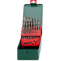 Набір свердел по металу Metabo HSS-G, 25шт