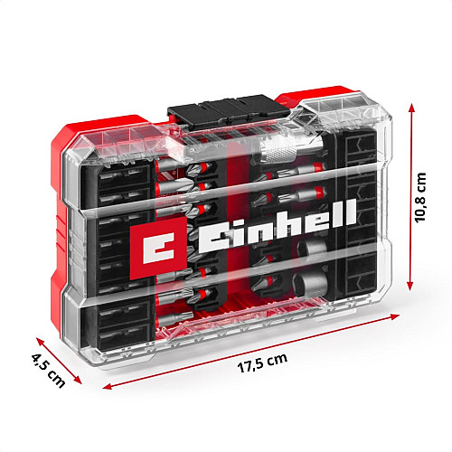 Біти Einhell HEX, PH, PZ, Torx, 50мм, кейс, набір 42шт