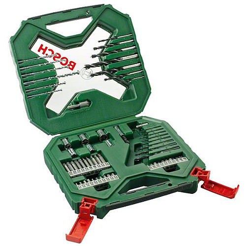 Набір свердел та біт Bosch Professional X-Line, кейс, 60шт