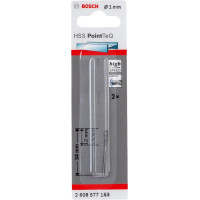 Свердло по металу Bosch Professional HSS-PointTeQ, 1х12х34мм, 2шт
